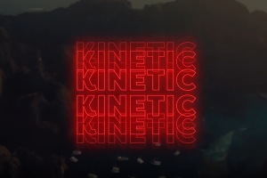 122组创意霓虹发光文字标题排版动画 Kinetic Neon Typo Pack