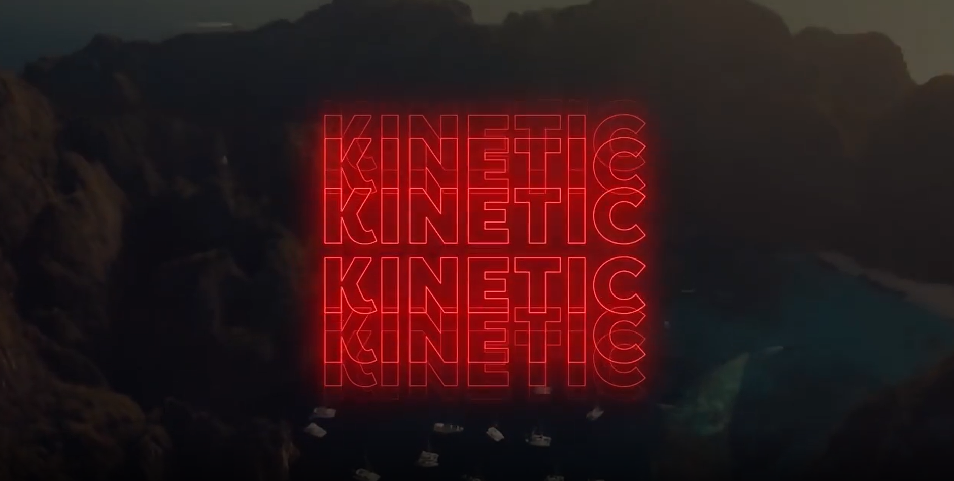 Kinetic Neon Typo Pack