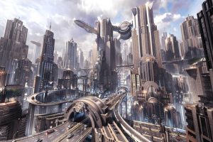 歌利亚混凝土石材建筑大厦3D模型Kitbash3D – Goliath（C4D格式）