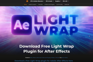 环境氛围光效环绕包裹特效Crate’s Light Wrap