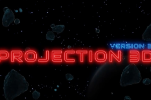 平面图片投射三维空间摄像机视差动画 Projection 3D v3.1