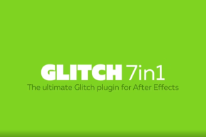 信号干扰破损RGB色彩分离毛刺撕裂特效Glitch 7in1 v1.2.1