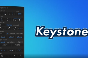 关键帧复制粘贴对齐镜像拉伸调节控制工具 Keystone v1.1.1