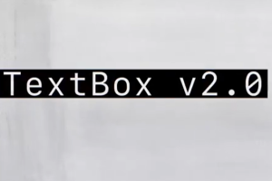 方框底栏文字动画特效 TextBox 2 v1.2.4