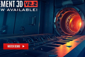 三维模型AE插件 Element 3D v2.2.3.2190 苹果M1版E3D