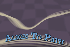 物体路径对齐脚本 Align to Path v1.7.1 + 使用教程