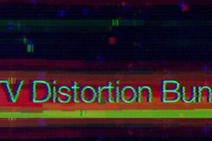画面故障干扰RGB色彩分离损坏特效 TV Distortion Bundle V2.7.2