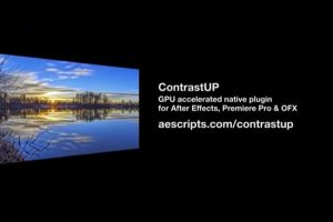 对比度细节增强调色工具 ContrastUp v2.3支持多帧渲染