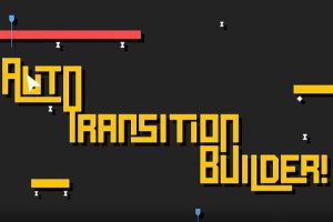 自定义转场预设管理使用工具 Auto Transition Builder V1.0.1 + 使用教程