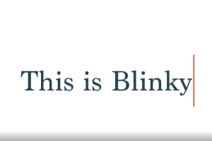 一键给文本添加闪烁的打字光标动画 Blinky V2.0