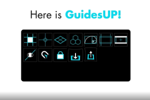 网格参考线黄金分割线生成工具 GuidesUp! V2.2.1 + 使用教程