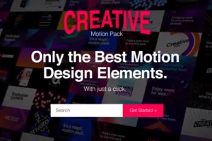 1000个创意文字标题排版设计彩色渐变图形背景动画预设 Creative Motion Pack