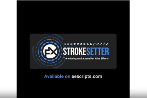 形状图层描边属性控制工具 FX StrokeSetter v1.0