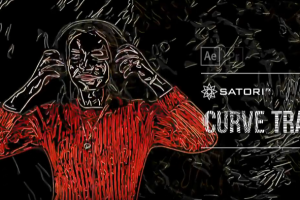 抽象线条轮廓描边视觉特效 Curve Tracer v1.0.0 Win/Mac 中文汉化版