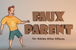 图层属性父子链接控制AE脚本 Faux Parent V1.1 + 使用教程 适用AE 2023