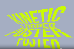 412种创意时尚海报封面文字排版设计循环动画 V15.51(3.43G)