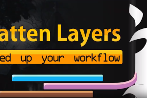 图层拼合分组快速预览AE脚本 Flatten Layers v2.2 + 使用教程