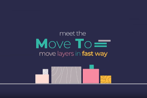 轻松快速移动时间轴图层AE脚本 Move To V1.2 适用于AE 2023