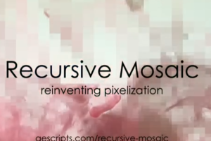 马赛克网格像素化视觉效果插件 Recursive Mosaic v1.2.1 Mac/Win适用于AE/PR 中文汉化版