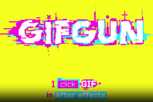 一键快速输出GIF动图格式插件 GifGun 1.7.29 Win/Mac 支持AE2023