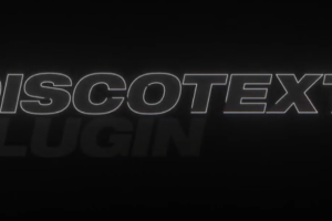 实时文本图层修剪路径描边动画 Discotext v1.2.4 Win/Mac