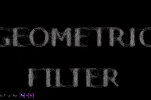 抽象几何视觉化效果 Geometric Filte v1.1.0 Mac/Win 适用于AE/PR