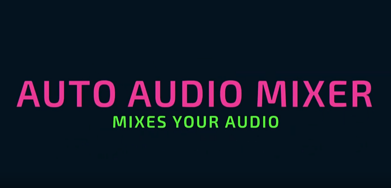 Auto Audio Mixe