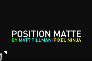 三维通道蒙板合成控制AE插件 Position Matte v2.3 Mac/Win+使用教程