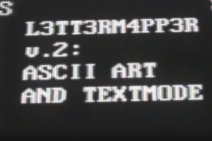 ASCII文本乱码艺术视频映射特效AE插件 L3tt3rM4pp3r2 V2.0 Win/Mac 支持AE 2023