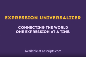 表达式语言报错修复工具 Expression Universalizer v4.2.4 支持AE 2023