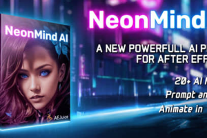AI人工智能创意视频生成器 NeonMind AI 可与稳定扩散配合使用