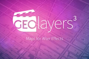 世界地图任意位置路径展示动画AE脚本 GEOlayers 3 v1.6.3 支持AE 2023