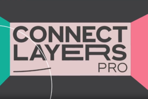 点线路径线条连接MG动画AE脚本 Connect Layers PRO v1.3.3 Win/Mac+使用教程