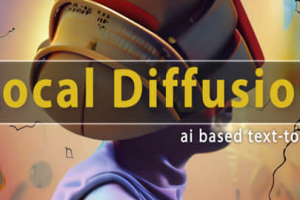 AI人工智能文字转视频AE插件 Local Diffusion V1.6.9 Win 支持AE 2024