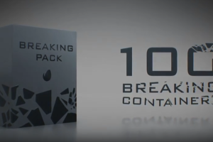 100种随机破碎分裂销毁破坏特效动画 Breaking Pack（15M）
