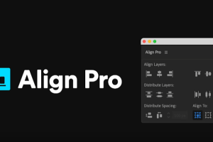 智能快速图层对齐工具 Align Pro v1.1.0 支持AE 2024+使用教程