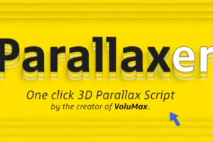 一键快速生成摄像机空间视差MG场景动画 Parallaxer v3.0+使用教程