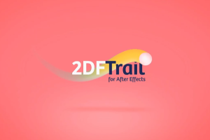 MG图形彩色拖尾轨迹动画生成器 2DF Trail（28.9M）