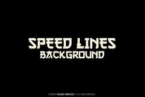 二维卡通动漫速度线动画 Anime FX – Speed Lines（57M）