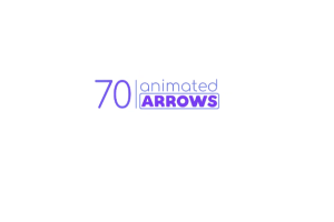 70组多风格箭头图形动画 Arrow Pack After Effects（35M）