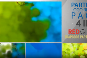 简洁彩色Particular粒子汇聚LOGO标志片头 Simple Logo Reveals（35M）