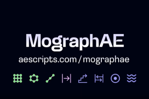 快速创建克隆动画效果工具包AE脚本MographAE V1.6+使用教程