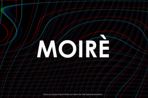 视频摩尔纹视觉特效 Moiré V1.6+使用教程