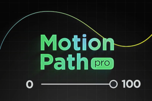将运动路径链接到所选图层制作跟随动画AE脚本 Motion Path Pro V1.0+使用教程