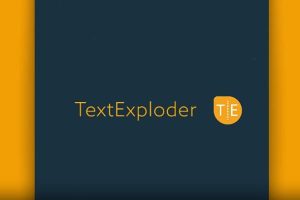 文字分割分离成单独图层AE脚本 TextExploder v3.0.000+使用教程