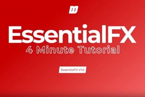 视觉特效抖动VFX叠加调色变速预设脚本 ESSENTIALFX V1.0.1 修复版